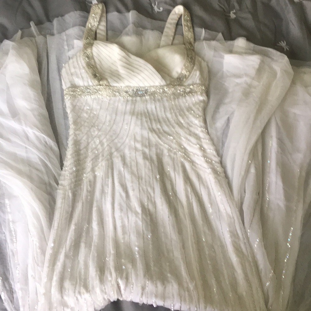 David’s bridal white dress